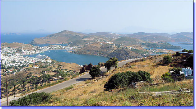 Panorama - Bucht von Skala